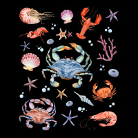 Crustaceancore Aesthetic Crustaceans Crab Lobster Shrimp Pocket T-shirt | Artistshot