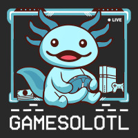 Axolotl Fish Playing Video Game Whiteaxolotl Lizard Gamers 244 Printed Hat | Artistshot