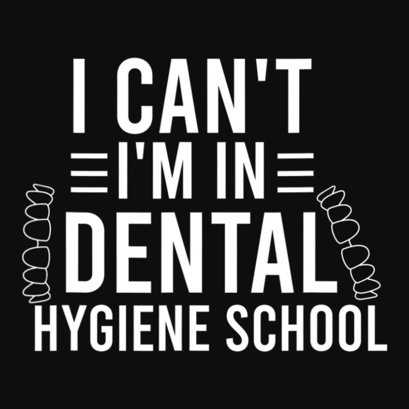 I Can't I'm In Dental Hygiene School Dentist Student Crop Top by rastyrocl | Artistshot