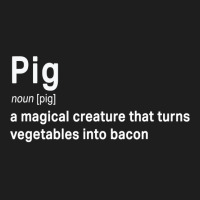 Best Hilarious Pig And Bacon Definition Funny Gift Classic T-shirt | Artistshot