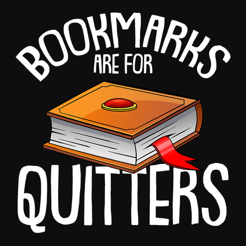 Bookmarks Are For Quitters Reading Books Bookaholic Bookworm Crop Top by HayleyArtist | Artistshot