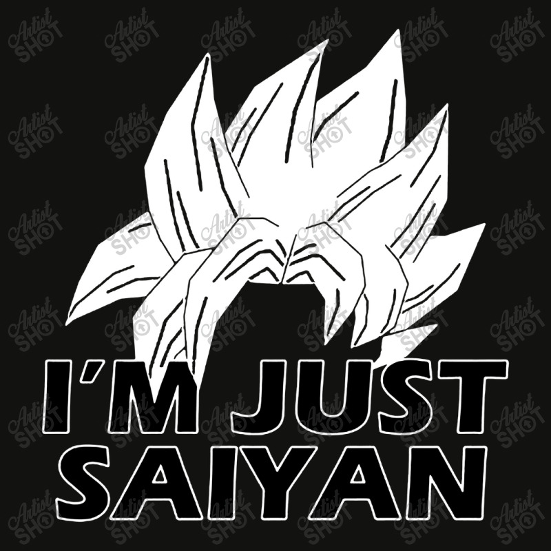 I'm Just Saiyan Scorecard Crop Tee by Melissa Store | Artistshot