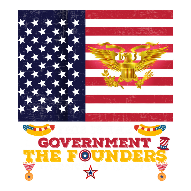 This Is The Government The Founders Warned Us About, Funny Usa Politic Sticker | Artistshot