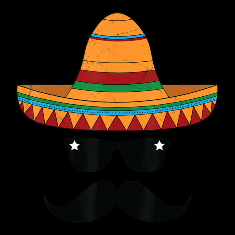 Sombrero Costume Mustache Sunglasses Cinco De Baby Tee by bummercaught | Artistshot