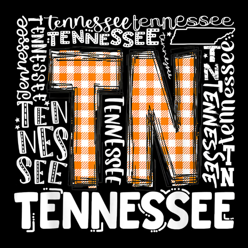 Tennessee State Flag Orange Plaid Tn T Shirt Graphic Youth T-shirt by deemerx8lmshare | Artistshot