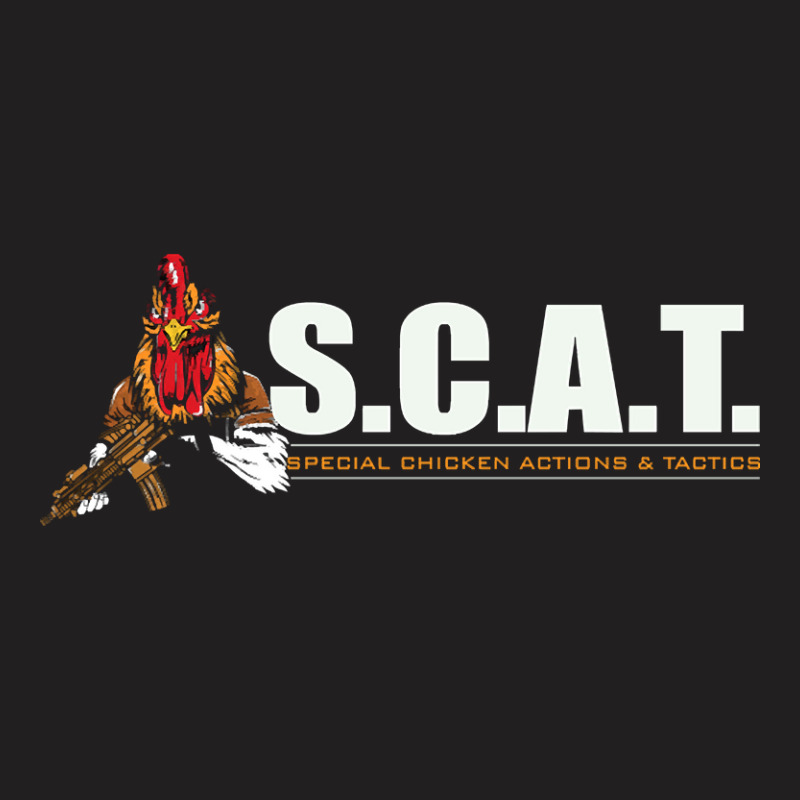 Scat Special Chicken Actions & Tactics T-shirt | Artistshot