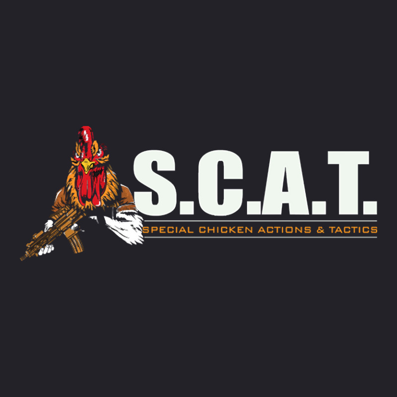 Scat Special Chicken Actions & Tactics Unisex Sherpa-lined Denim Jacket | Artistshot