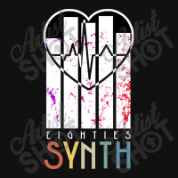 Vintage 80s Synthesizer Music Scene 'eighties Synth' Graphic T-shirt | Artistshot