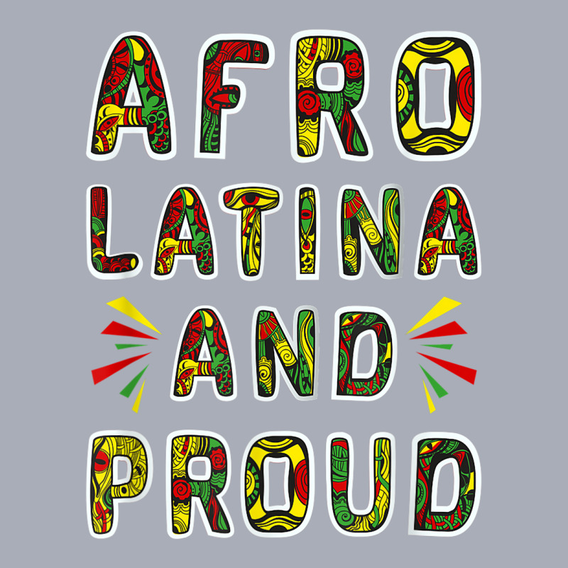 Afro Latina And Proud Product Black Latinx Pride Gift Design Tank Dress by SHANNONRENNAN | Artistshot