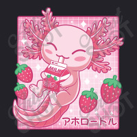 Japanese Strawberry Milk Shake Anime Pink Kawaii Aesthetic Axolotl Mat Unisex Sherpa-lined Denim Jacket | Artistshot