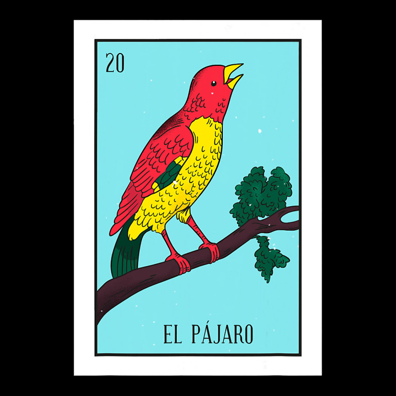 El Pajaro Lottery Card Gift The Bird Card Mexican Lottery Adjustable Cap | Artistshot