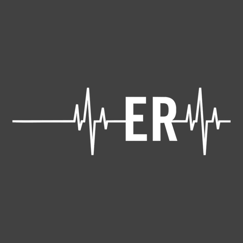 Emergency Medicine Physician Nurse Gift Er Heartbeat Vintage T-shirt | Artistshot