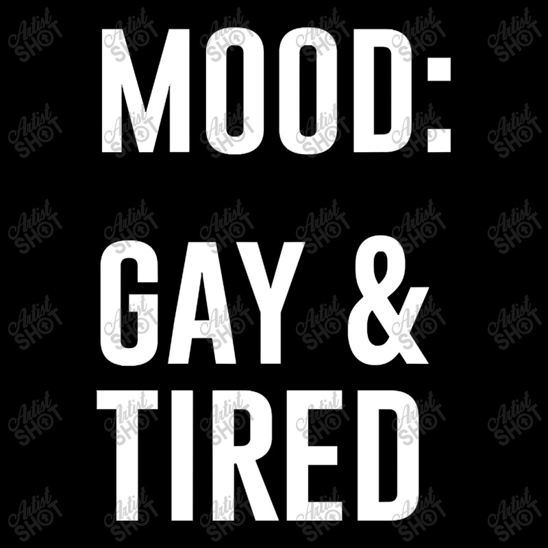 Mood Gay And Tired Adjustable Cap | Artistshot