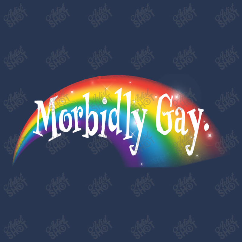 Morbidly Gay Men Denim Jacket by laurynvanhoose | Artistshot