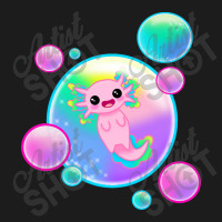 Kawaii Axolotl With Bubbles Hoodie & Jogger Set | Artistshot