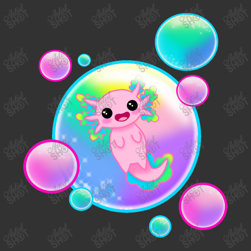 Kawaii Axolotl With Bubbles Baby Bodysuit by Min05 | Artistshot