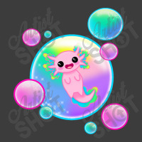 Kawaii Axolotl With Bubbles Men's Polo Shirt | Artistshot