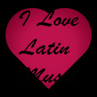 I Love Latin Music Stickers Women's V-neck T-shirt | Artistshot