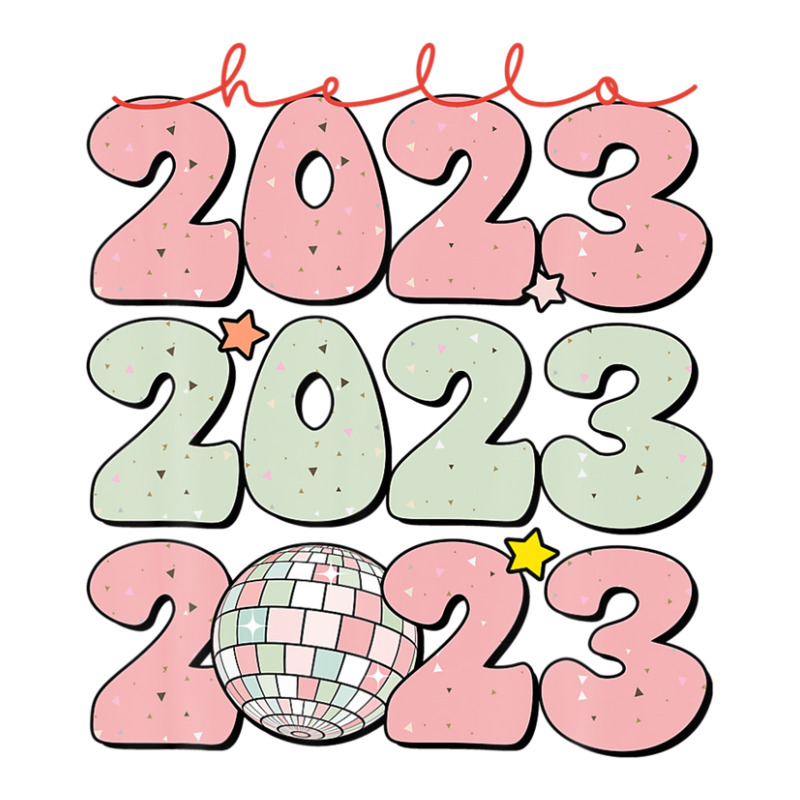 Goodbye 2022 Hello 2023 Happy New Year Funny Christmas Xmas Maternity Scoop Neck T-shirt | Artistshot