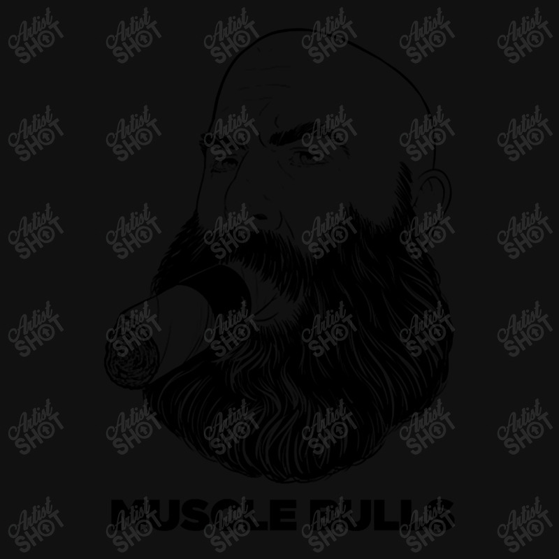 Muscle Bulls Black Lines Graphic T-shirt by laurynvanhoose | Artistshot