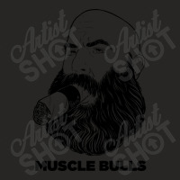 Muscle Bulls Black Lines Ladies Fitted T-shirt | Artistshot