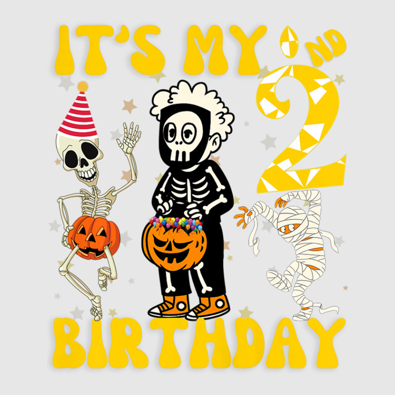 Kids It's My 2nd Birthday Boy Funny Skeleton Pumpkin Halloween Unisex Jogger | Artistshot