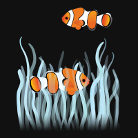 Two Clown Fishes Swimming Between Sea Anemones Graphic T-shirt | Artistshot