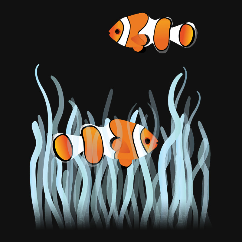 Two Clown Fishes Swimming Between Sea Anemones Graphic T-shirt | Artistshot