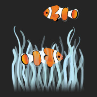 Two Clown Fishes Swimming Between Sea Anemones Unisex Hoodie | Artistshot