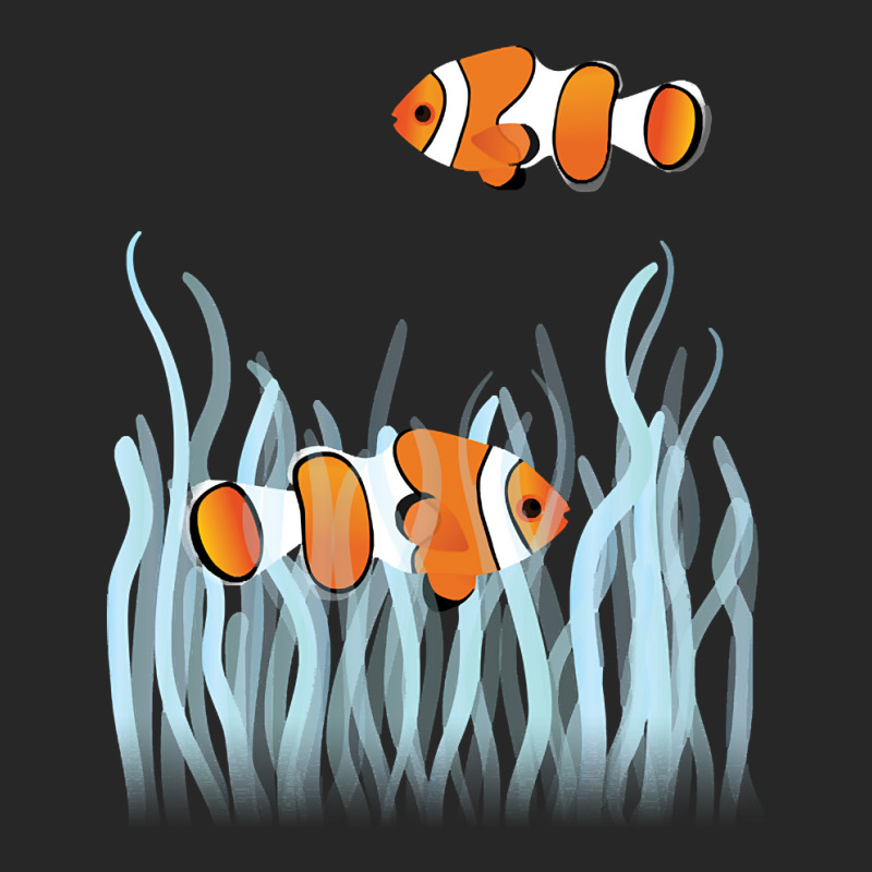 Two Clown Fishes Swimming Between Sea Anemones Men's T-shirt Pajama Set | Artistshot