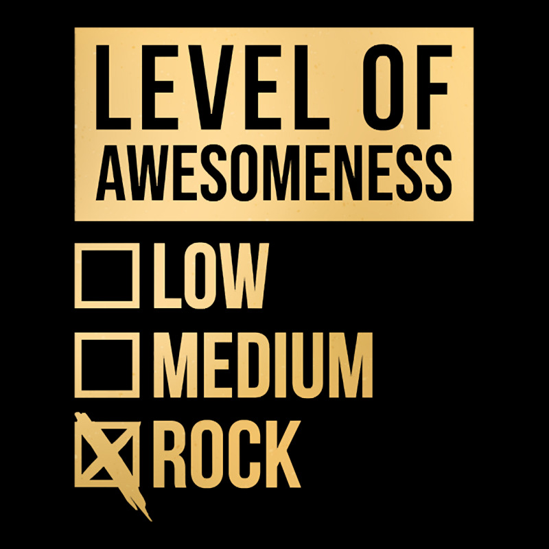 Funny And Awesome Level Of Awesomeness Low Medium Gift Gifts Rock Sayi Pocket T-Shirt by mckeebeckett3l9yxd | Artistshot