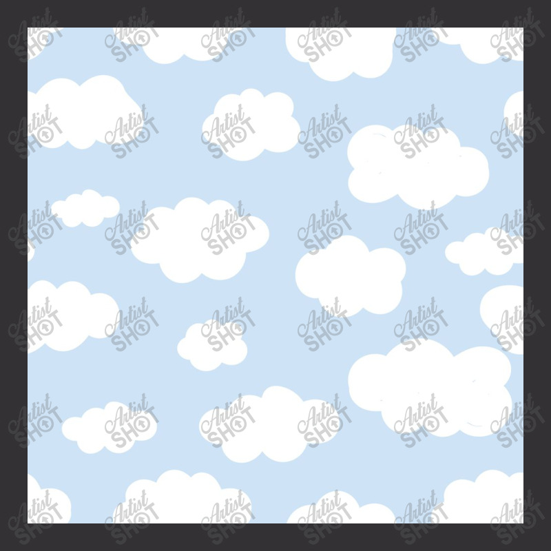 Cute Fluffy Cloud Vintage Short by ElaineABernard | Artistshot