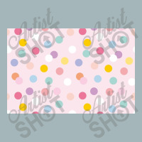 Cute Pastel Dots Unisex Sherpa-lined Denim Jacket | Artistshot