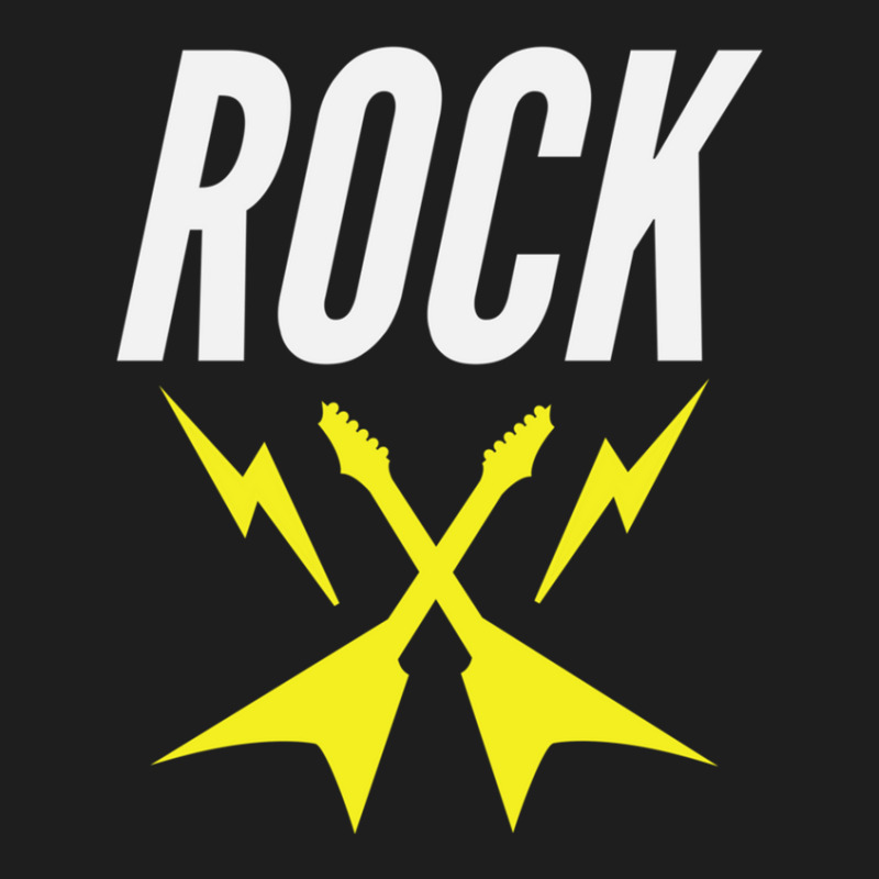 Rock With The Lightning Bolt Guitars Classic T-shirt by JuanNunez | Artistshot