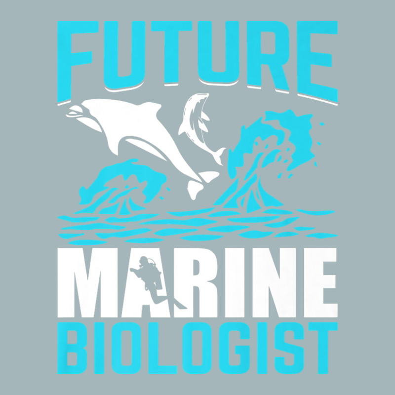 Future Marine Biologist Ocean Life Biology Student Unisex Sherpa-lined Denim Jacket | Artistshot