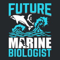 Future Marine Biologist Ocean Life Biology Student Crewneck Sweatshirt | Artistshot