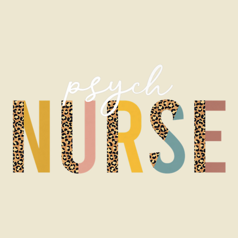 Leopard Psych Nurse Psychiatric Nurse Registered Nurse Rn Cropped Hoodie | Artistshot