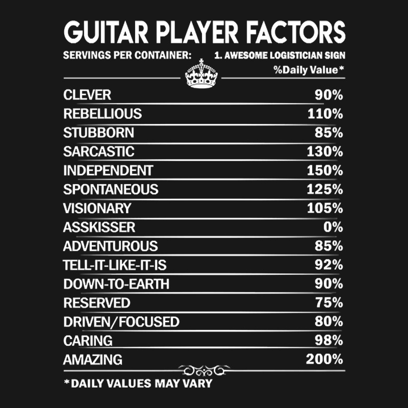 Guitar Player T Shirt - Guitar Player Factors Daily Gift Item Tee Flannel Shirt | Artistshot