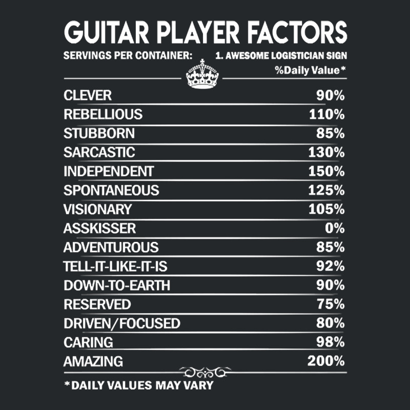 Guitar Player T Shirt - Guitar Player Factors Daily Gift Item Tee Crewneck Sweatshirt | Artistshot