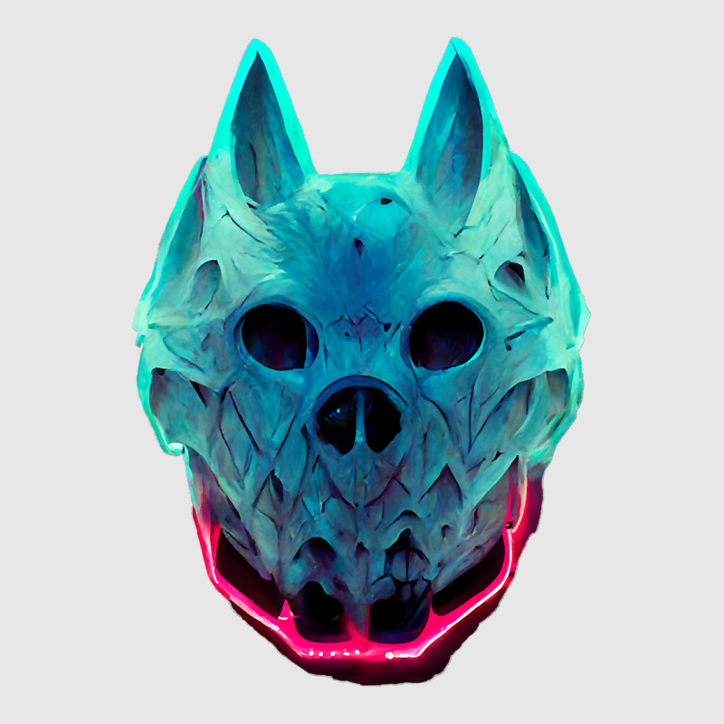 Wolf Skull Face For Halloween Colors  Animal Face Unisex Jogger by Davidartist | Artistshot