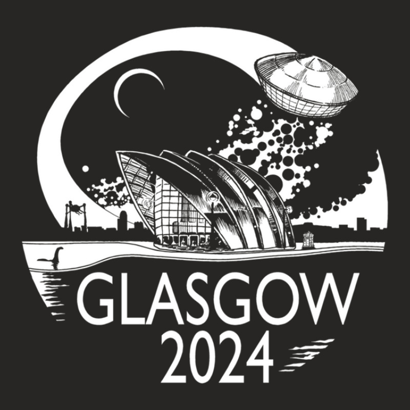 Landing Zone Glasgow 1 Ladies Fitted T-Shirt by MichaelSchales | Artistshot