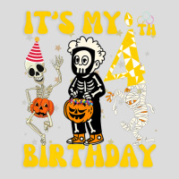 Kids It's My 4th Birthday Boy Funny Skeleton Pumpkin Halloween Men's Polo Shirt | Artistshot