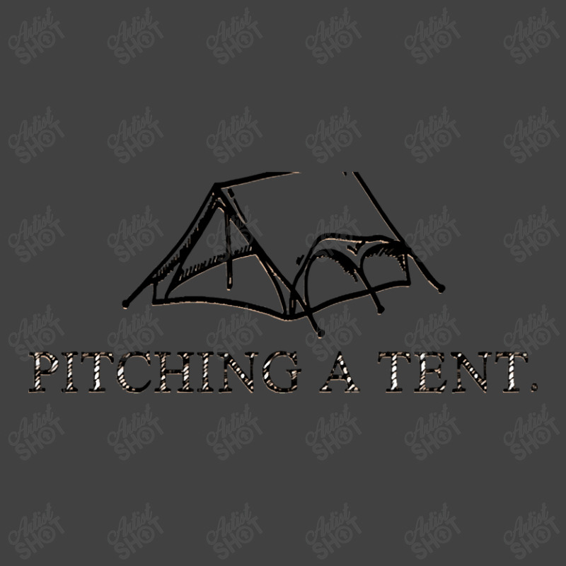 Pitching A Tent Vintage T-shirt | Artistshot