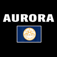 Aurora, Colorado Flag National Pride Gift Souvenir T Shirt Maternity Scoop Neck T-shirt | Artistshot