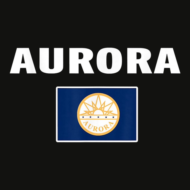 Aurora, Colorado Flag National Pride Gift Souvenir T Shirt Scorecard Crop Tee by deemerx8lmshare | Artistshot