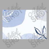 Patterned Blue Background T-shirt | Artistshot