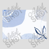 Patterned Blue Background V-neck Tee | Artistshot