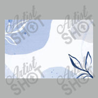 Patterned Blue Background Zipper Hoodie | Artistshot