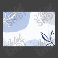 Patterned Blue Background Vintage T-shirt | Artistshot