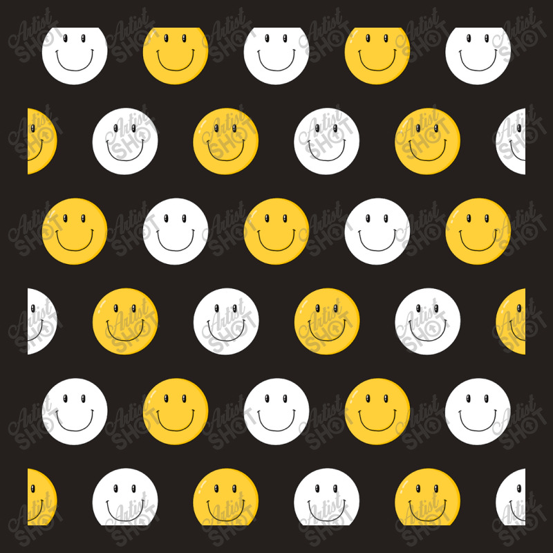 Smile Pattern Tank Top by ElaineABernard | Artistshot